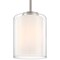 Access Lighting Seville, Pendant, Brushed Steel Finish, Clear Opal Glass 28109LEDDLP-BS/CLOP - alternate 4
